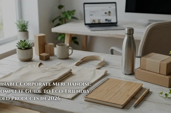 Sustainable Corporate Merchandise 2026: Eco-Friendly Guide | SaltyCustoms