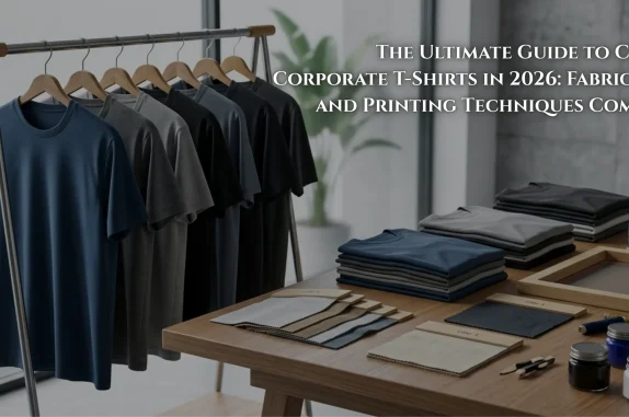 Custom Corporate T-Shirts 2026: Fabrics, Fits & Printing Guide | SaltyCustoms